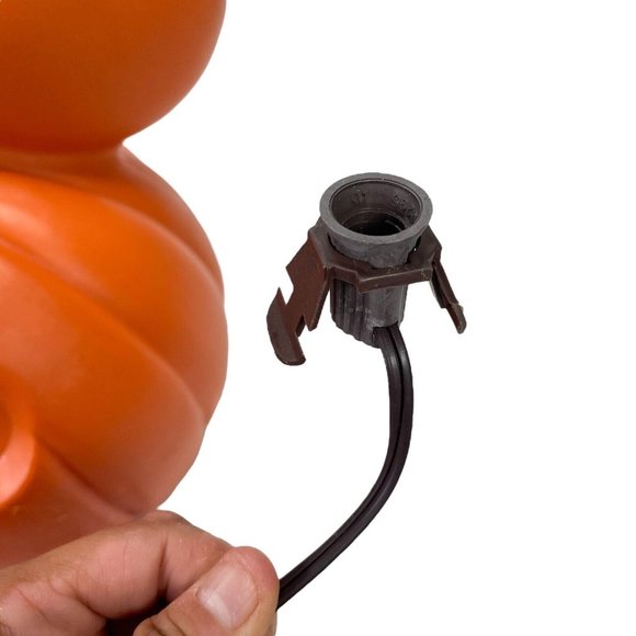 Halloween Blow Mold Mickey Mouse Pumpkin Jack O Lantern- NO Bulb - Picture 8 of 8